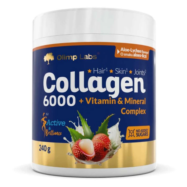 Olimp Колаген яловичий Collagen 6000 + Vitamin & Mineral Complex 240 g