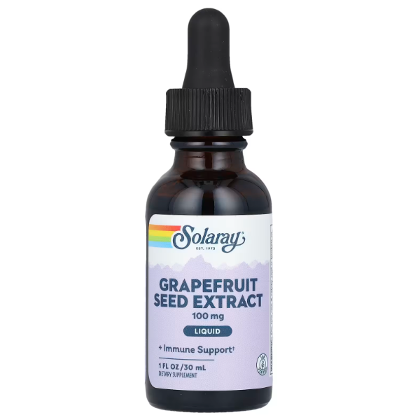 Solaray Антибактеріальний та протигрибковий засіб Grapefruit Seed Extract 100 mg 30 ml
