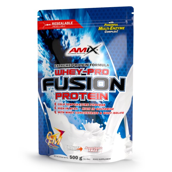 AMIX Протеїн сиворотковий WHEY - PRO Fusion protein 500 g