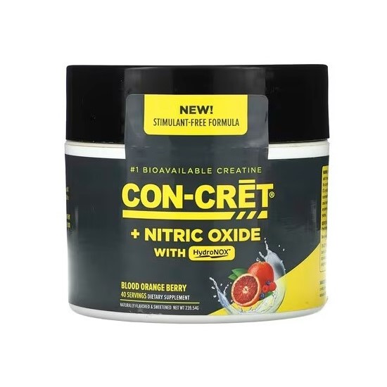 CON-CRET Крeатину гідрохлорид Creatine HCl + nitric oxide 40 servings 239.54 g