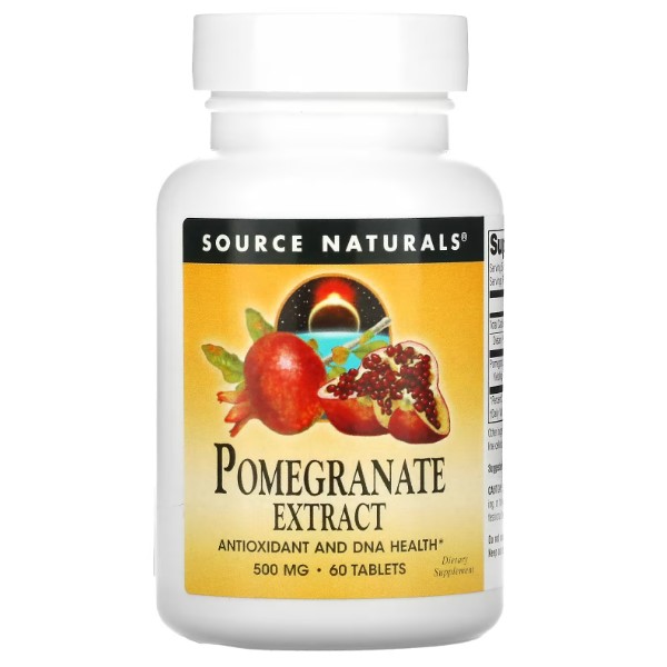 Source Naturals Антиоксидант Pomegranate Extract 500 mg 60 tab